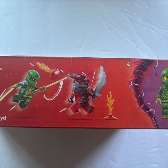 NEW LEGO NINJAGO Lloyd's Pull-Back Race Car Building Toy for Pretend Play Set - Picture 10 of 10